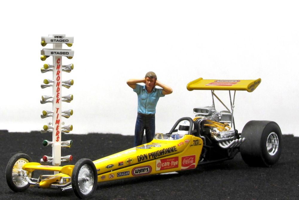 1/24 Don Prudhomme Snake Rear Engine Dragster Plastic Model