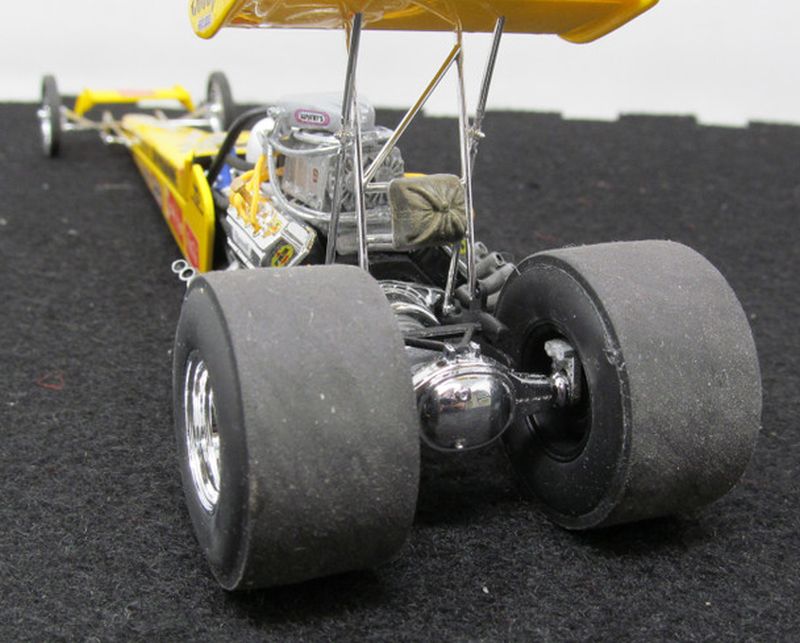 1/24 Don Prudhomme Snake Rear Engine Dragster Plastic Model