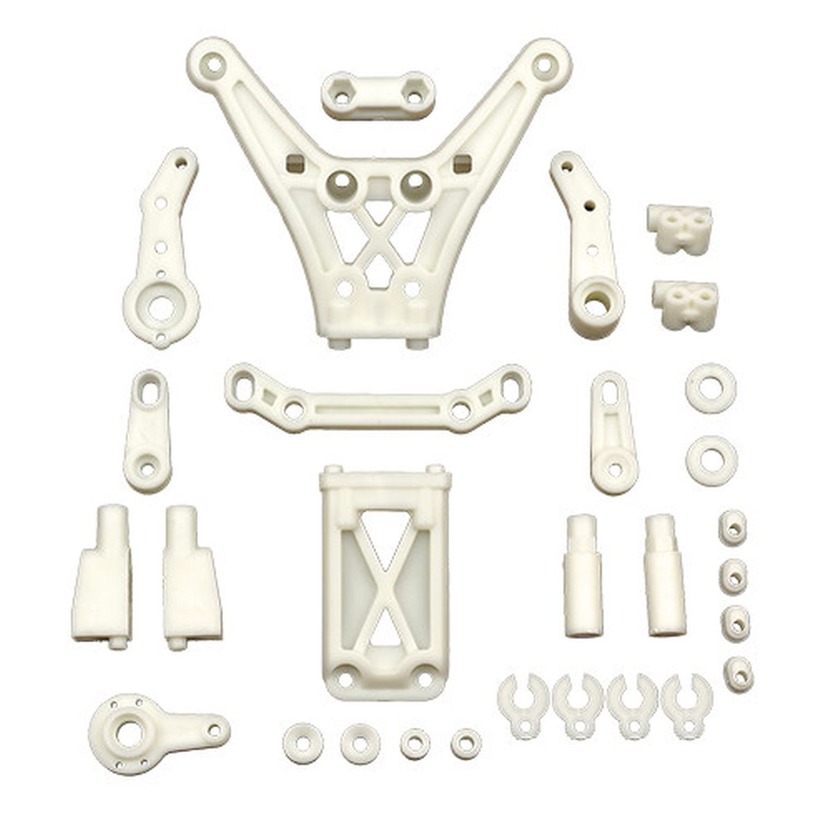 DC10 Steering Bellcrank and Top Plate Bulkhead, Natural