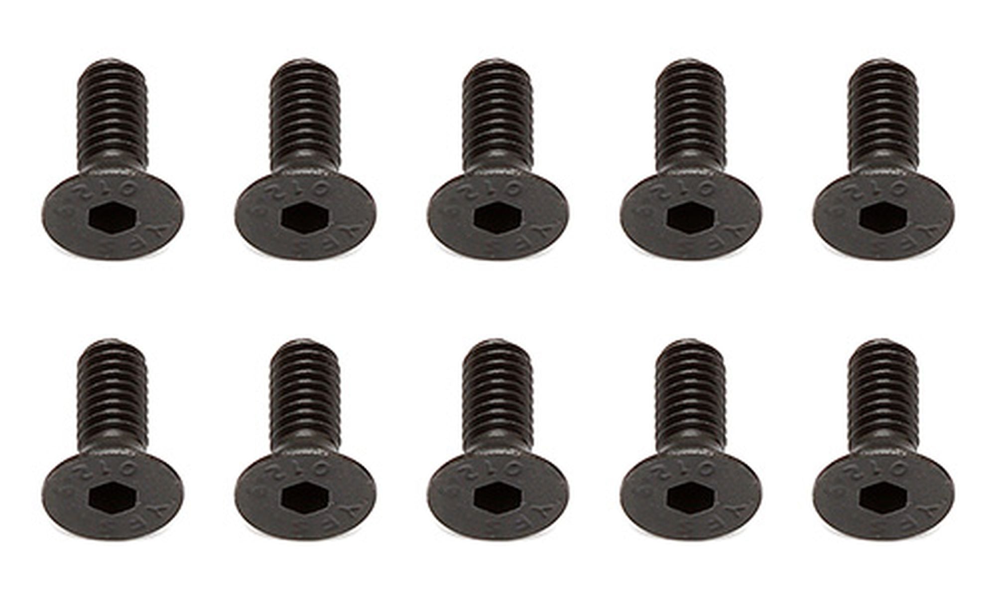 Screws, M4x10 mm FHCS
