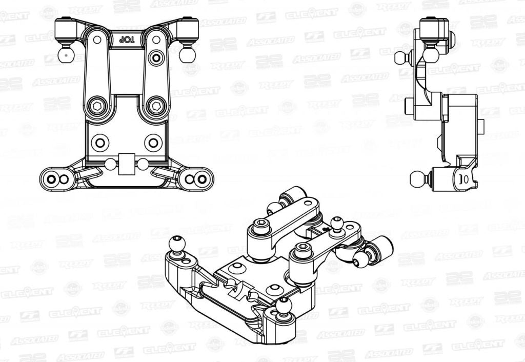 RC10B6 Builder‚Äôs Support Kit 2