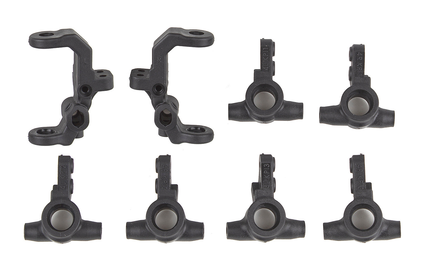 FT Caster and Steering Blocks, Carbon