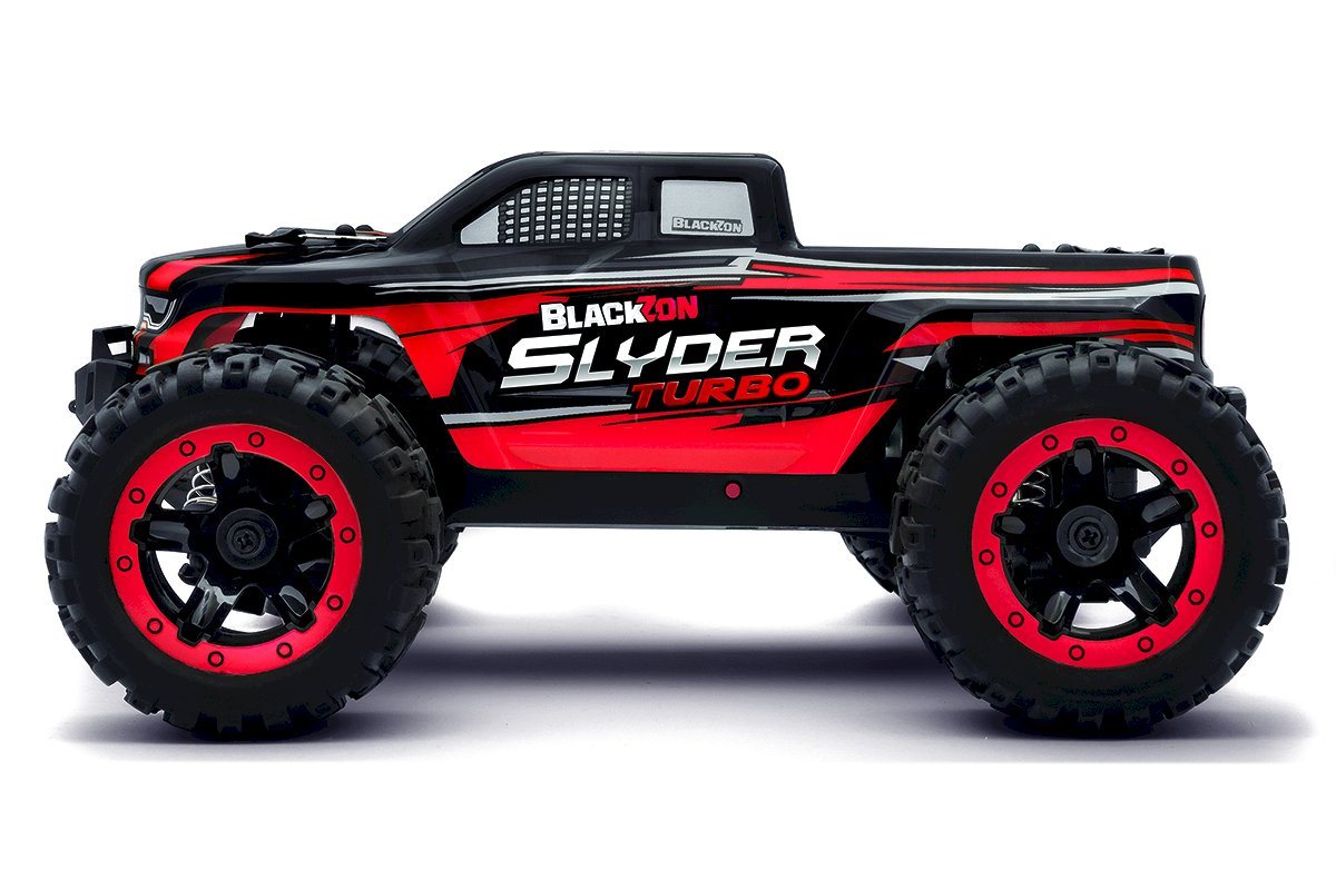 Slyder MT Turbo 1/16 4WD 2S Brushless Monster Truck - Red