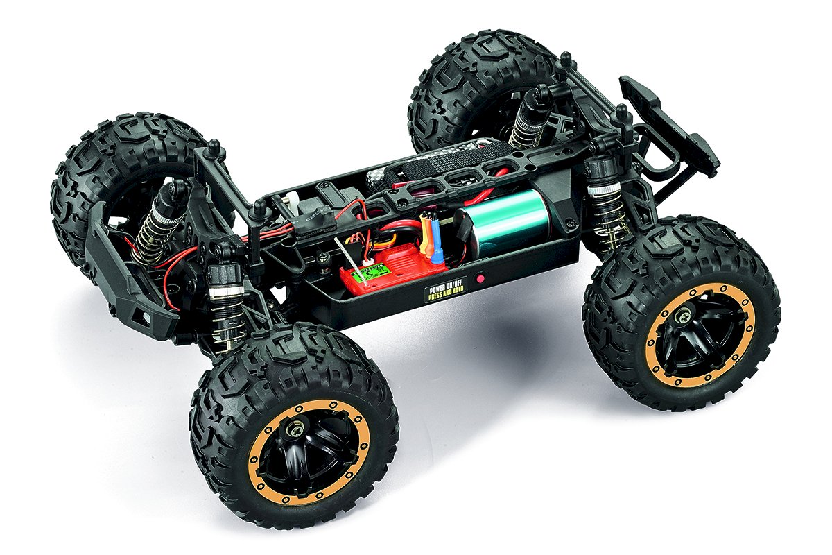 Slyder MT Turbo 1/16 4WD 2S Brushless Monster Truck - Gold