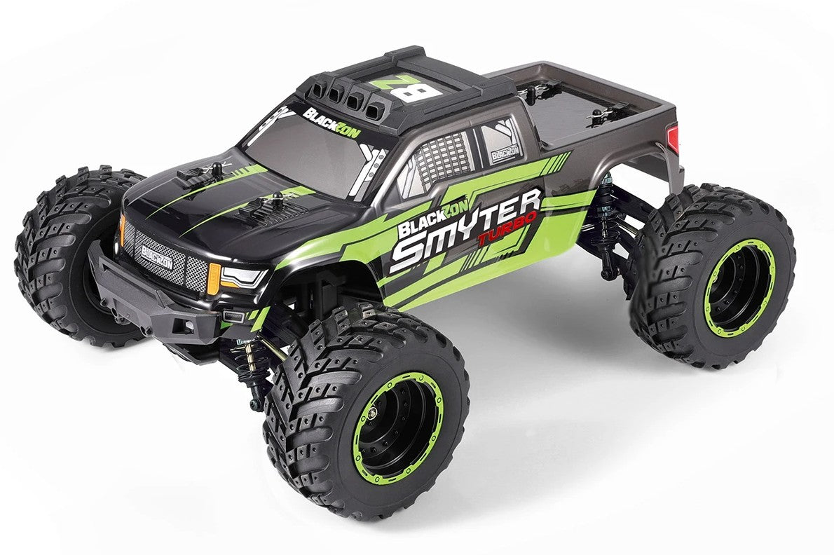 Smyter MT Turbo 1/12 4WD RTR 3S BL Monster Truck - Green