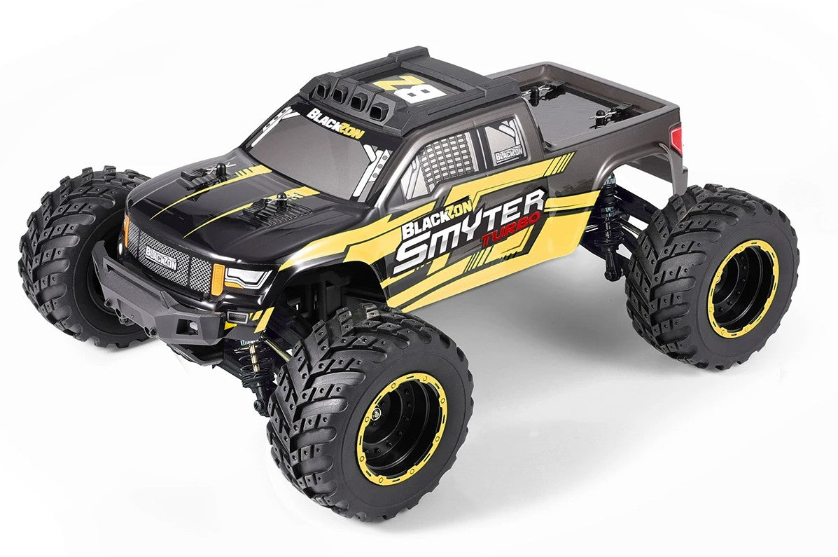Smyter MT Turbo 1/12 4WD RTR 3S BL Monster Truck - Yellow
