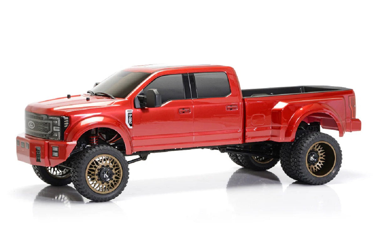 Ford F450 KG1 Edition 1/10 4WD RTR, Red Candy Apple