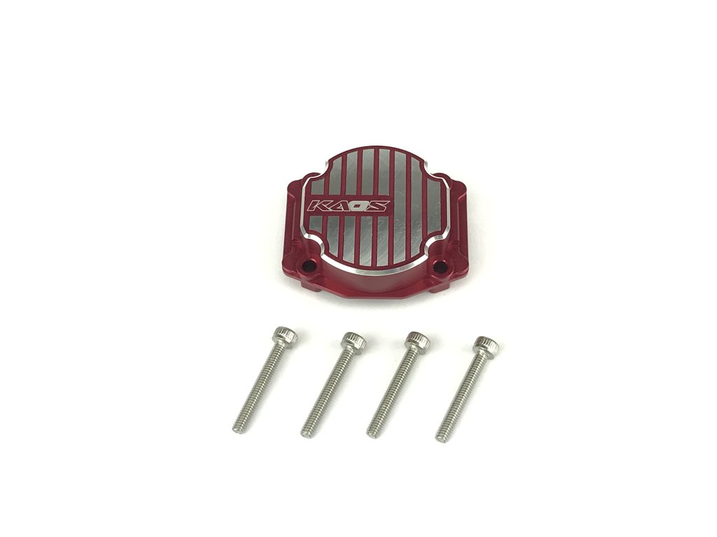 Differential Cover (CNC, Red Anodized) 1pc