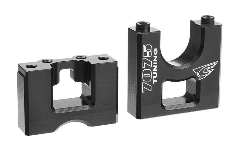 Center Diff Bulkhead, Swiss Made 7075 T6, Black