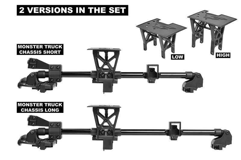 Chassis Brace Kit - Xtreme - Fit all TC 1/8 MT cars - 1 Set