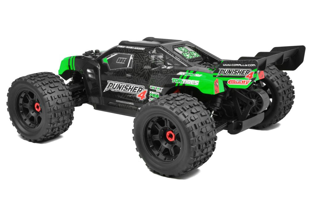 Punisher 4S Monster Truck RTR Version, Green