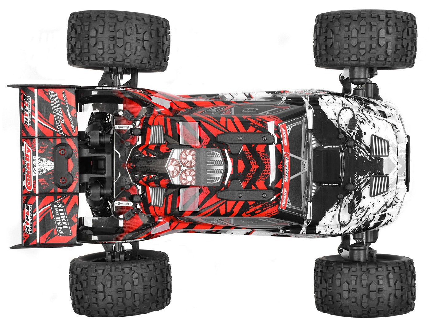 Kagama 4 XL4S Monster Truck, RTR Version, Red