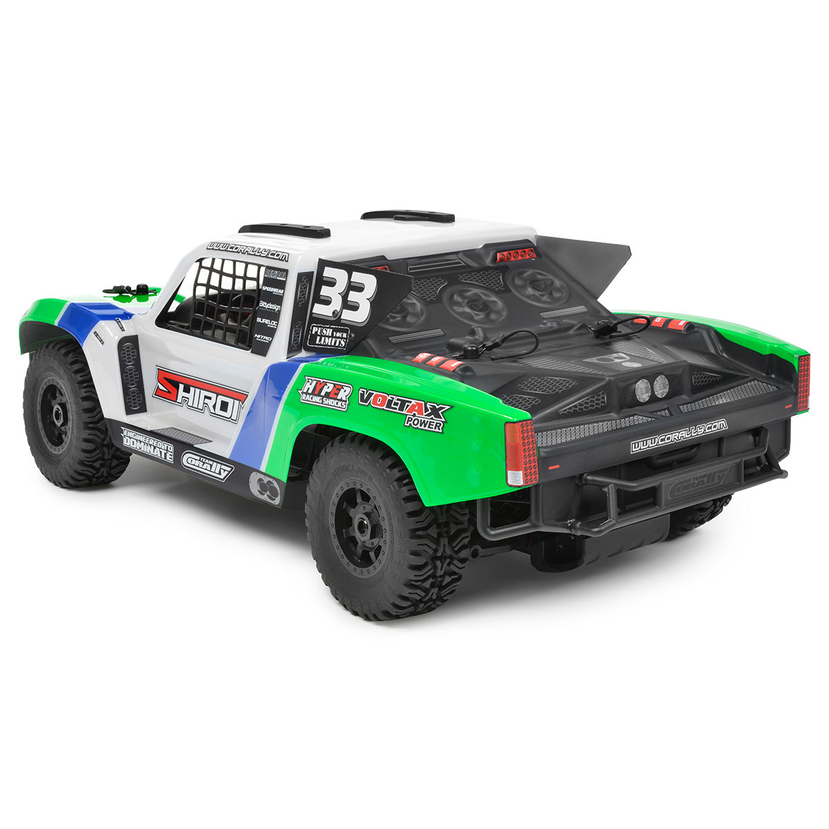 Shiroi XP6 1/8 6S Short Course Truck, Roller Version, Green