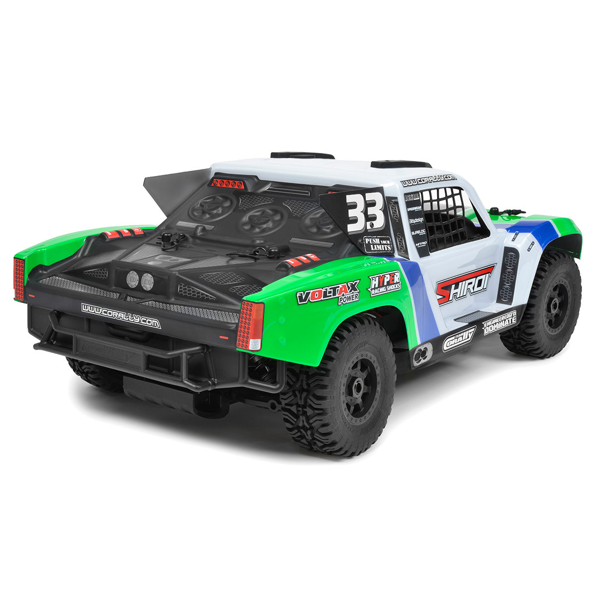 Shiroi XP6 1/8 6S Short Course Truck, Roller Version, Green