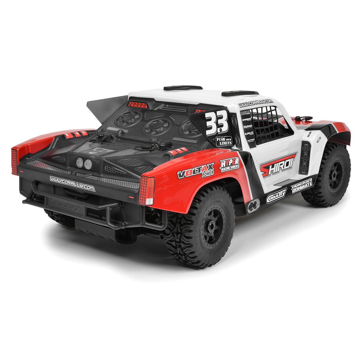 Shiroi XP6 1/8 6S Short Course Truck, Roller Version, Red