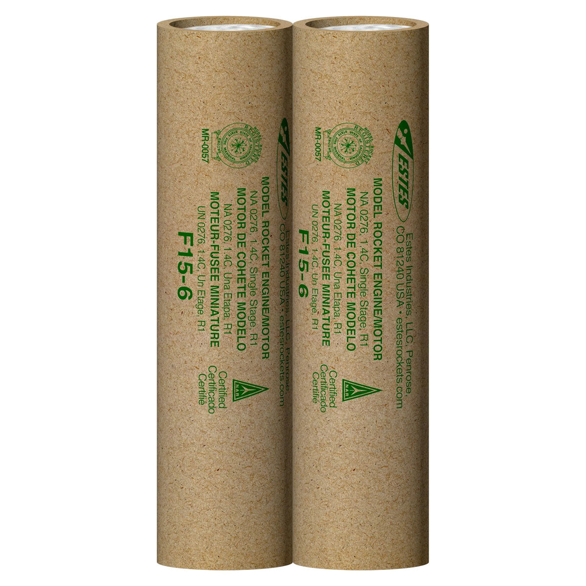 F15-6 29mm Model Rocket Engines (2pk)