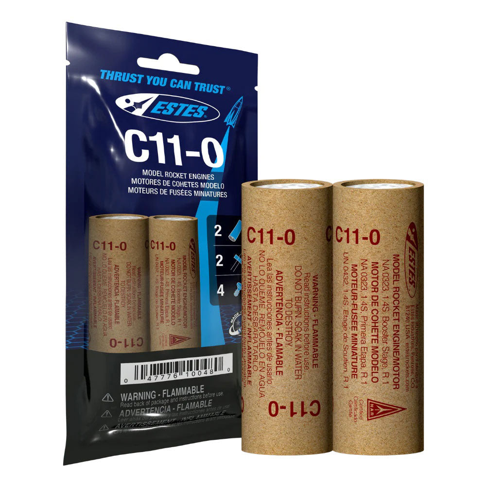 C11-0 Model Rocket Engines 24mm (2pk)