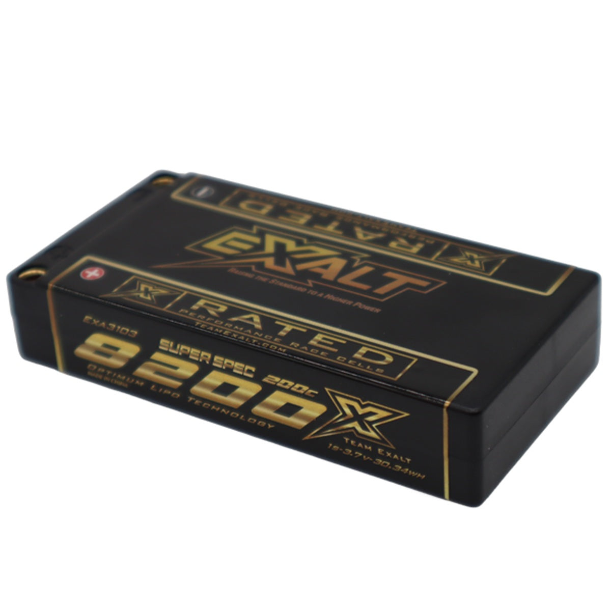 X-Rated 1S 200C Low "IR" Hardcase LiPo Battery