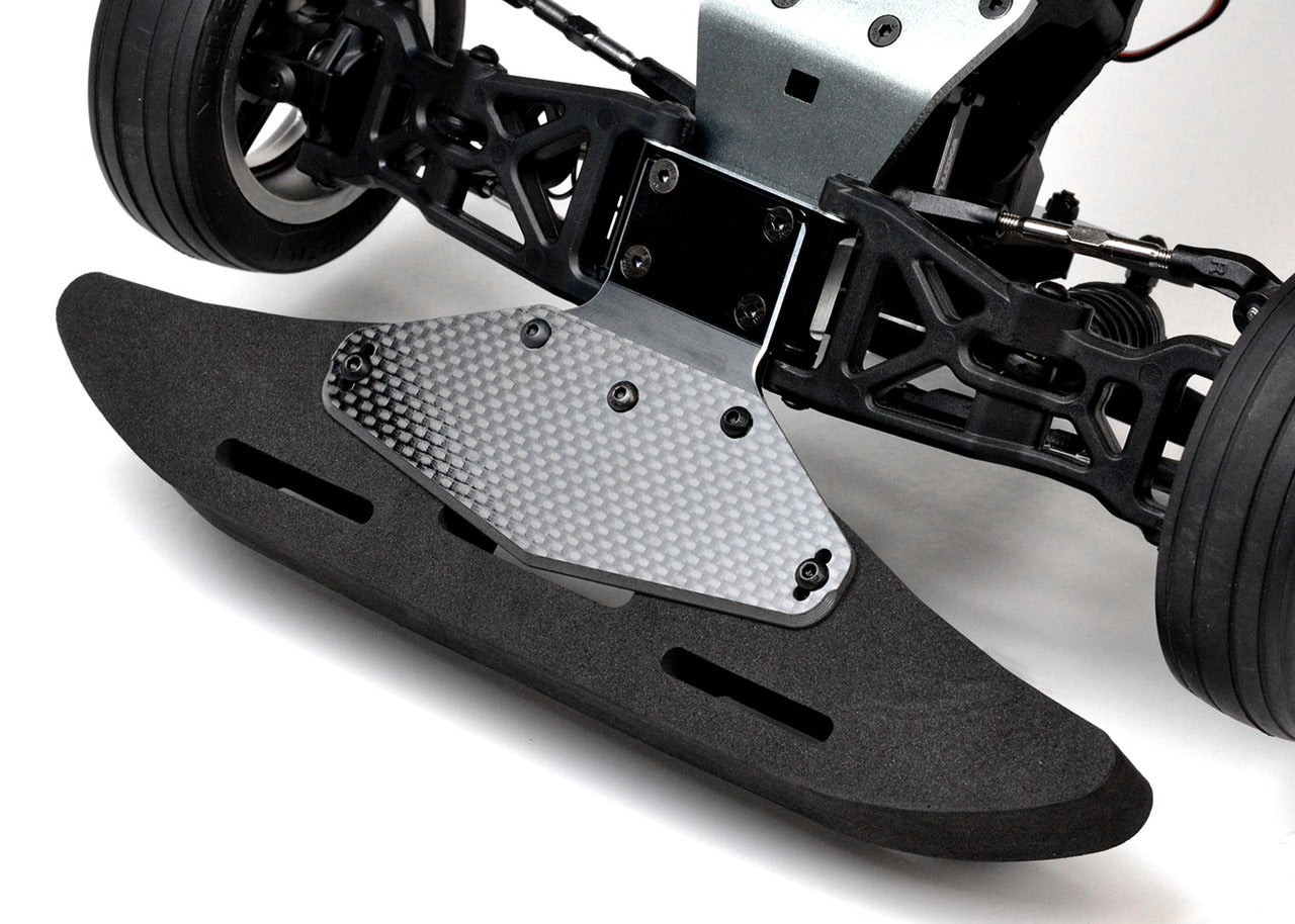 22S Drag Front Bumper Set, Alloy, CF & Foam w/GNSS Slot