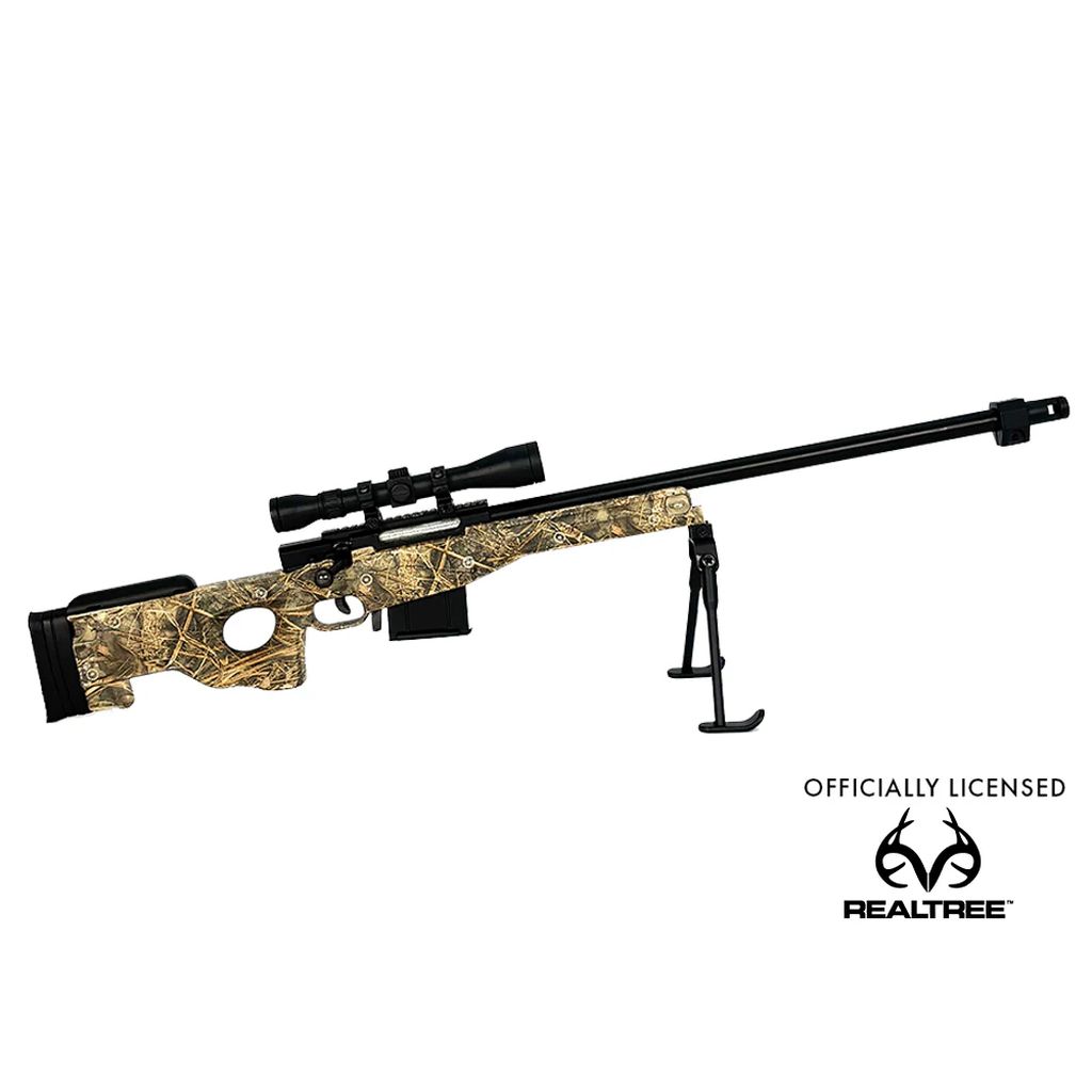 1/4 Scale Die Cast Sniper Rifle Model, Camo