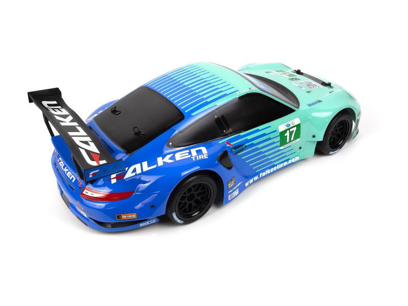 Porsche 911 GT3 RSR Falken Painted Body (206mm/210mm)