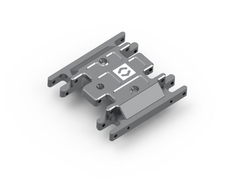 Aluminum Center Skid Plate, for Venture18 4WD