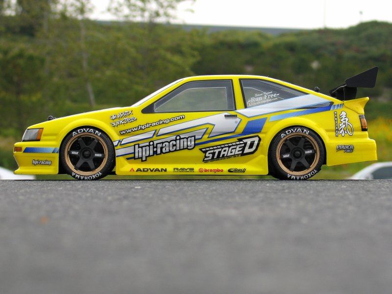 Toyota Levin AE86 Clear Body (190mm)