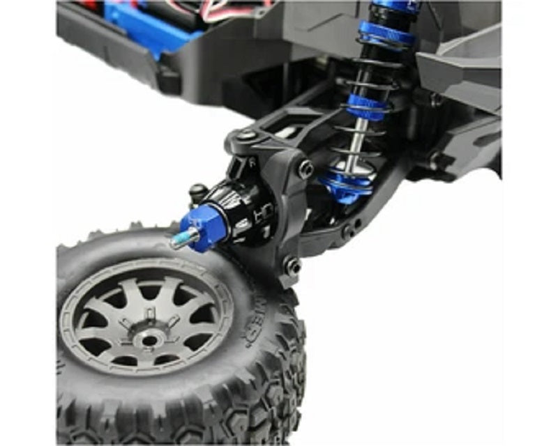 Blue Aluminum 12mm Wheel Hex, for Mini Maxx
