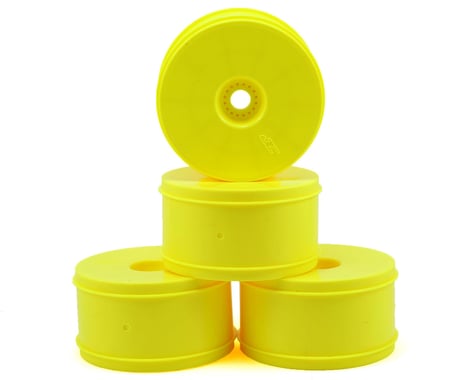 JConcepts Bullet 4.0" Standard Offset 1/8 Truck Wheels (Yellow) (4)