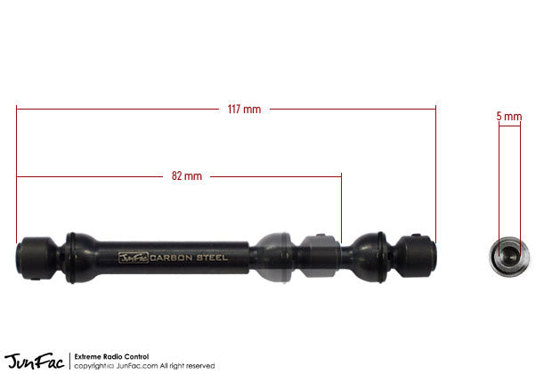 Hardened Universal Shaft for Axial SCX10 II Kit