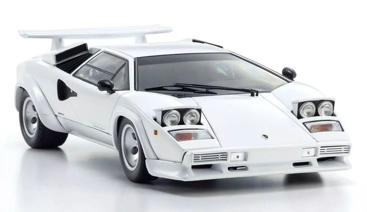 1/18 LAMBORGHINI COUNTACH LP400S (WHITE) Diecast Model