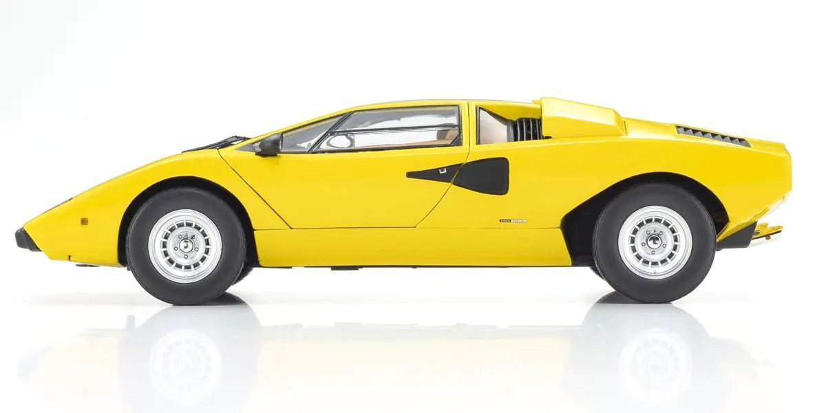 1/18 LAMBORGHINI COUNTACH LP400 (YELLOW) Diecast Model