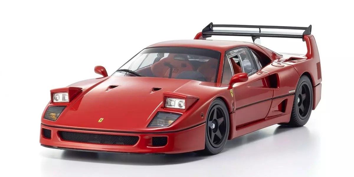 1/18 FERRARI F40 LIGHT WEIGHT LM WING(RED) Diecast Model
