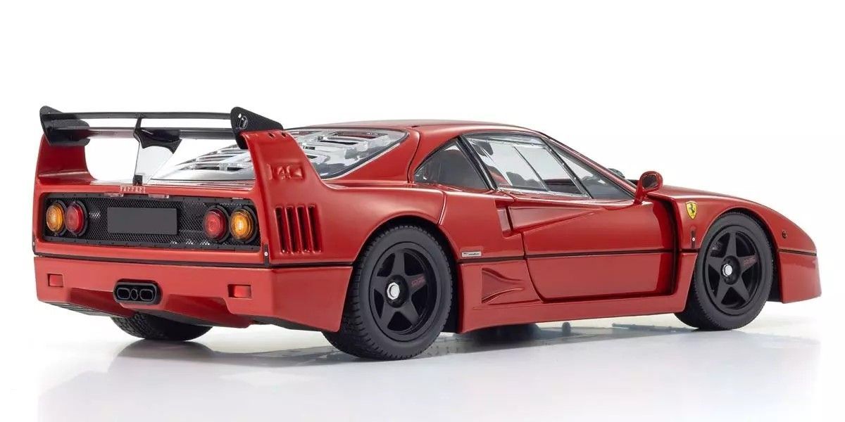 1/18 FERRARI F40 LIGHT WEIGHT LM WING(RED) Diecast Model