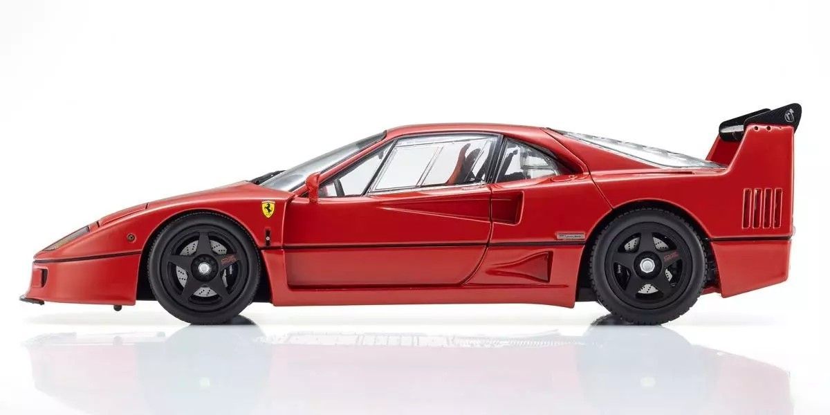 1/18 FERRARI F40 LIGHT WEIGHT LM WING(RED) Diecast Model