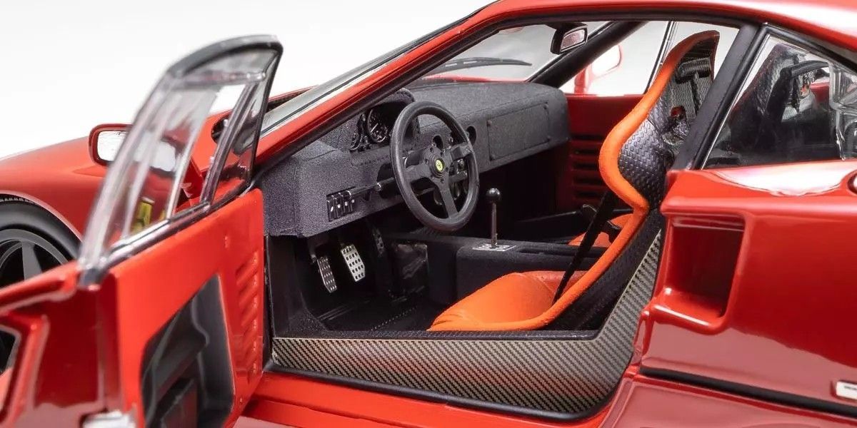 1/18 FERRARI F40 LIGHT WEIGHT LM WING(RED) Diecast Model