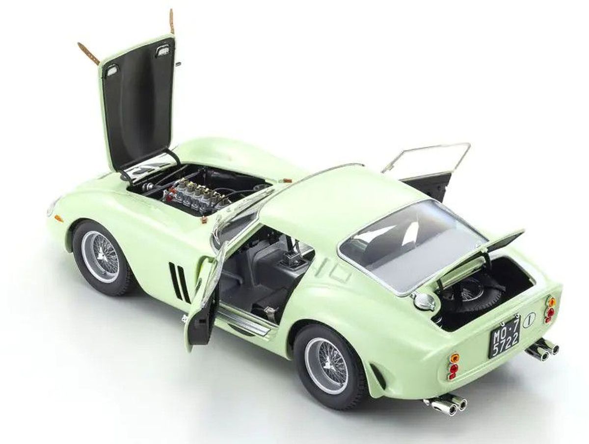 1/18 Ferrari 250GTO 1962 Good Wood #15 (Light Green) Diecast