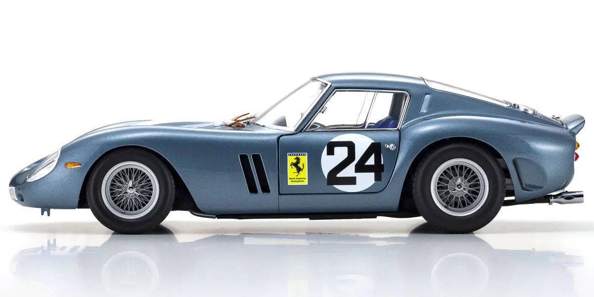 1/18 FERRARI 250GTO 1962 SEBRING #24 (BLUE) Diecast