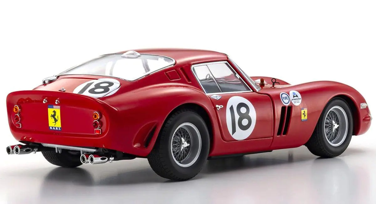 1/18 FERRARI 250GT0 1963 DAYTONA 3H #18 (RED)