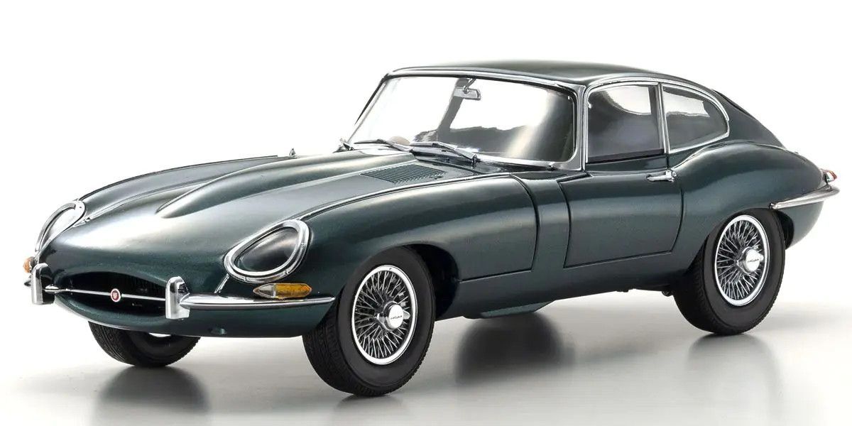 1/18 Jaguar E-Type (Dark Green) Diecast Model