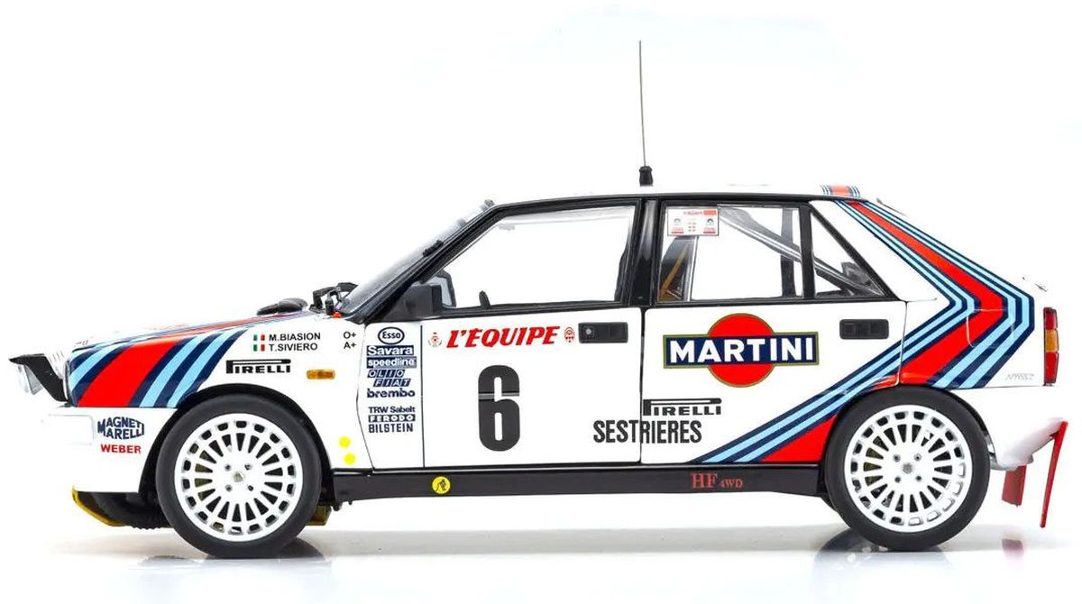 1/18 Lancia Delta HF 4WD Monte Carlo "Team Lancia Martini"