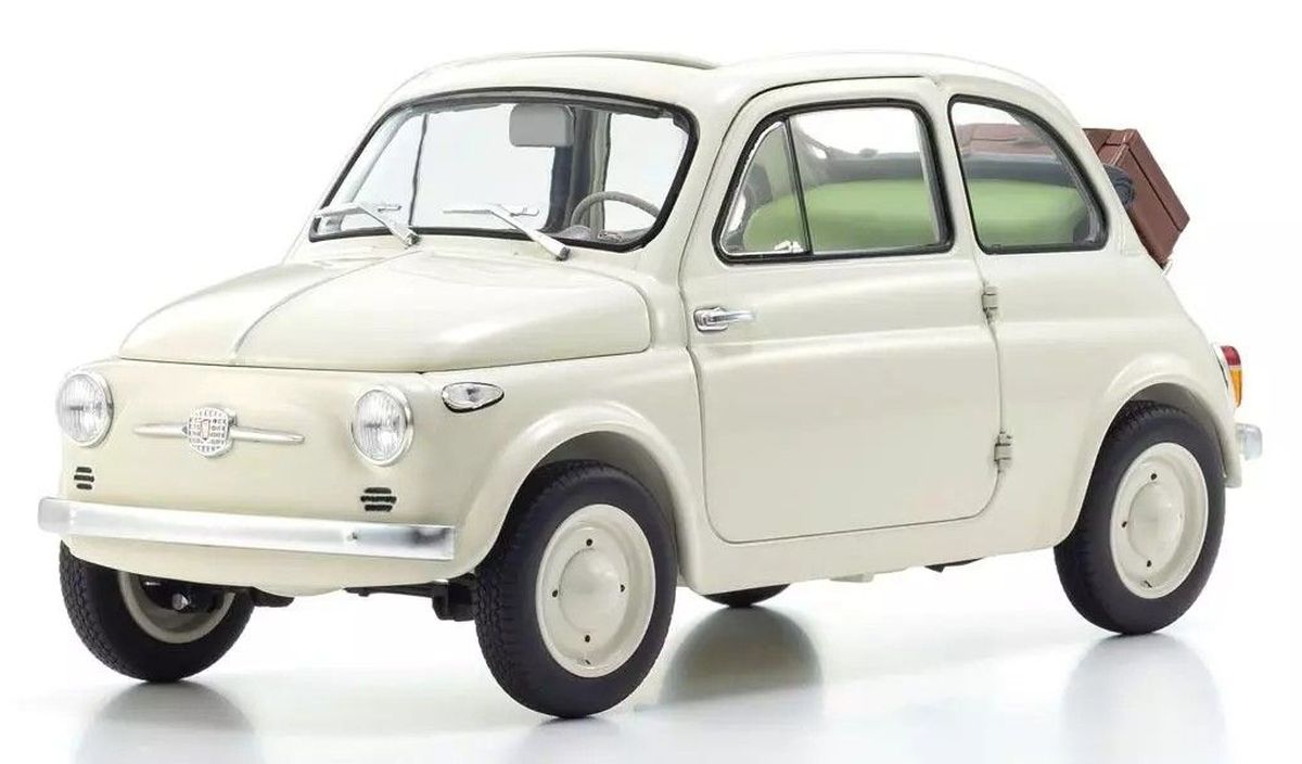 1/18 Fiat NUOVA 500 (with Accessories) Diecast Model