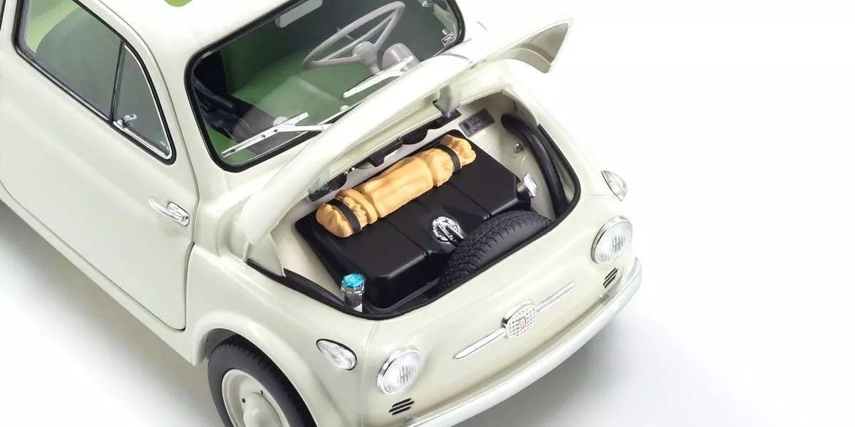 1/18 Fiat NUOVA 500 (with Accessories) Diecast Model