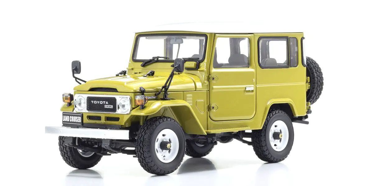 1/18 Toyota Land Cruiser 40 Van (Yellow)