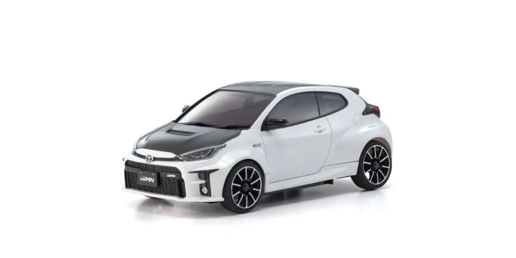MINI-Z AWD Toyota GRMN Yaris Rally Package Platinum White