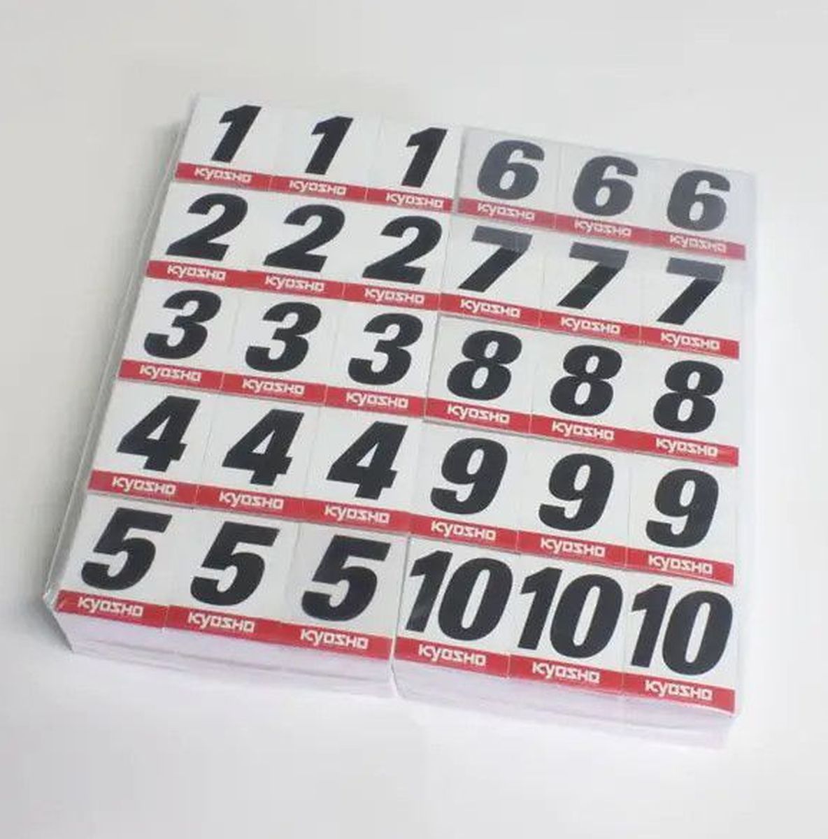 Number Set (40x45mm/1-10/100)