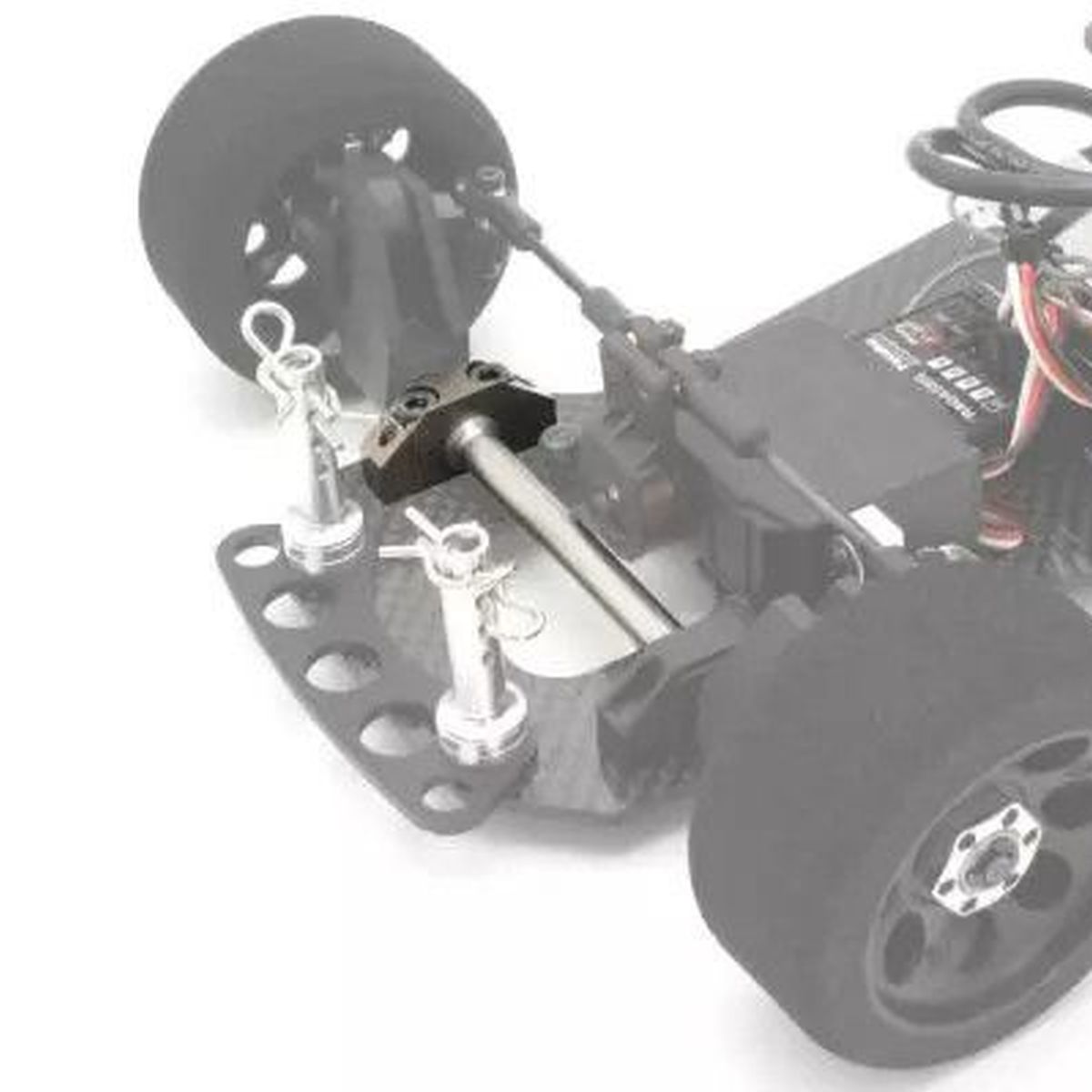 HD Front Axle (7075/Gunmetal/Plazma MK3)