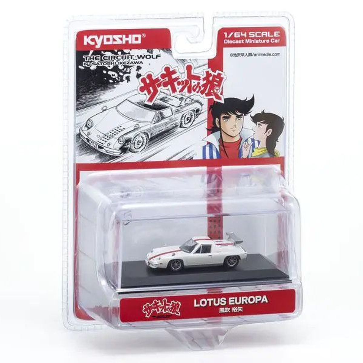 1/64 The Circuit Wolf Lotus Europa (Fubuki Yuya) Diecast