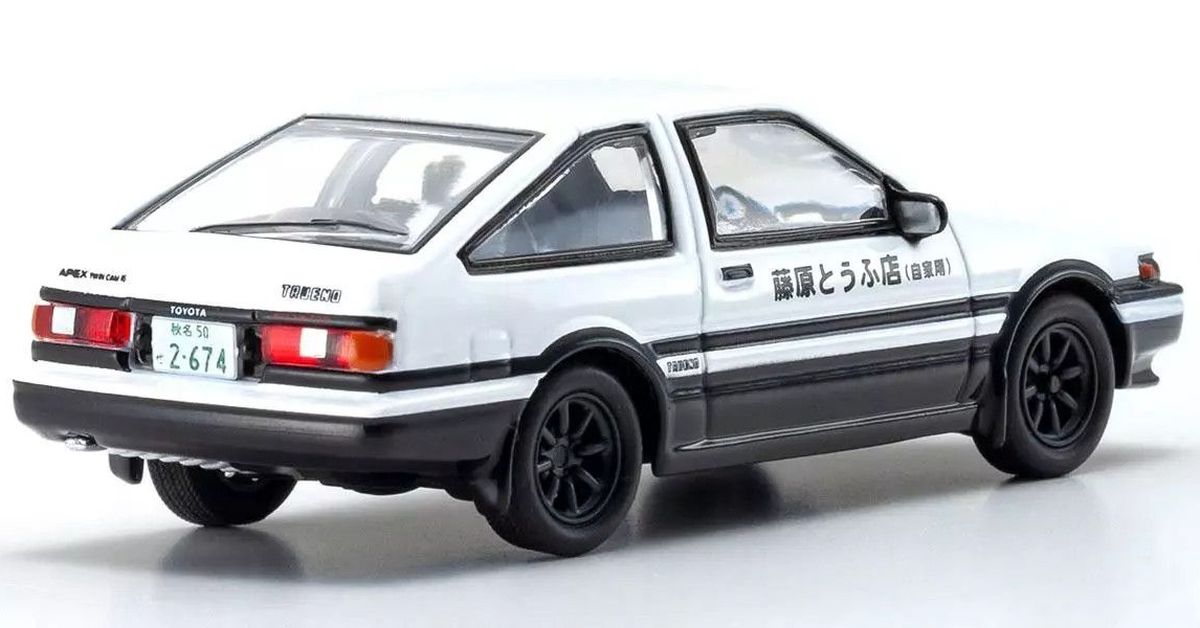 1/64 Initial D Toyota Sprinter Trueno (AE86) (Fujiwara