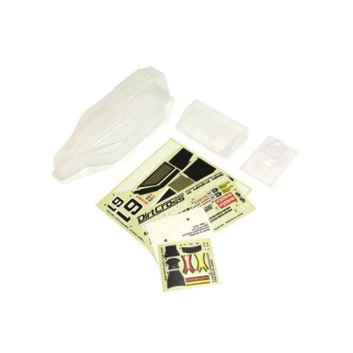 Lazer SB Dirt Cross 4WD Clear Body
